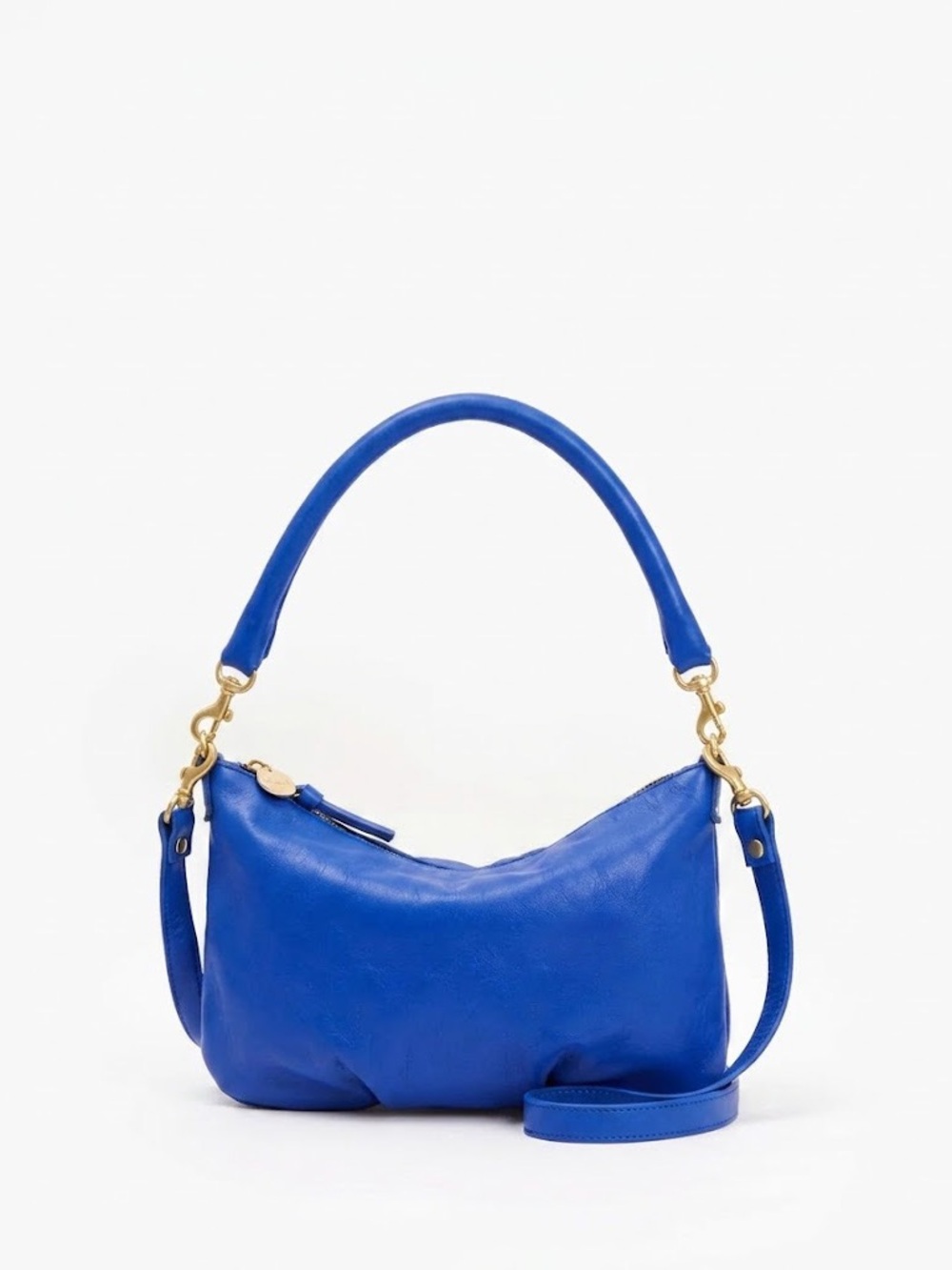 Clare V. Petit Moyen Messenger Bag in Royal Blue